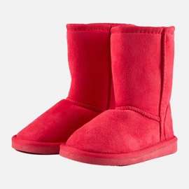 Scarpe per bambini inverno rosse di mukluki rosso 1