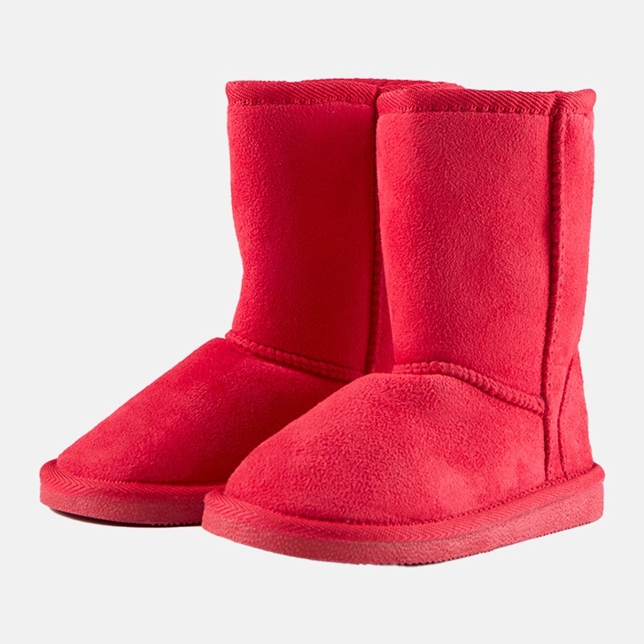 Scarpe per bambini inverno rosse di mukluki rosso 1