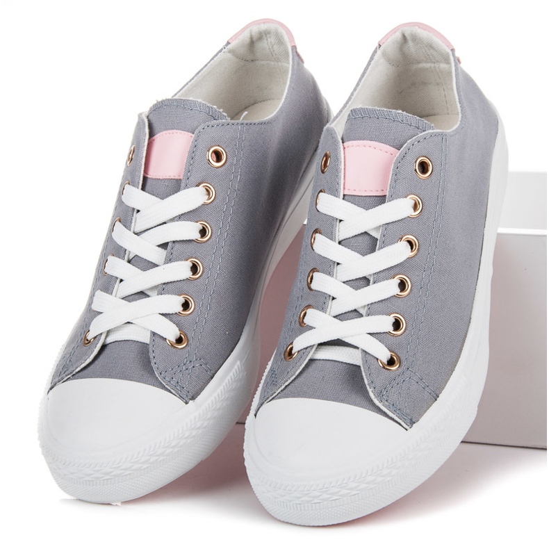 Scarpe da ginnastica grigie grigio 2