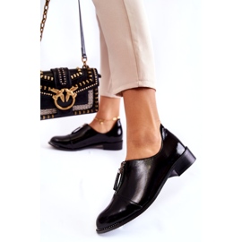 Scarpe da donna Laura Messi Varnished 2532 Black nero 4