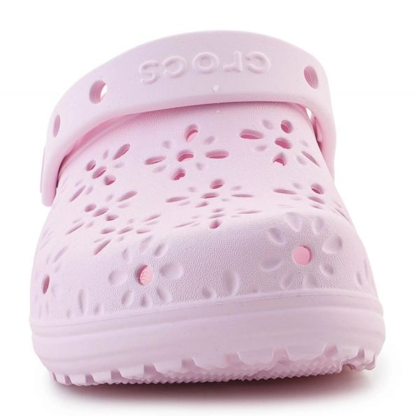 CROCS CLOCS Floral Cut Out Clog 210927-6W rosa 2