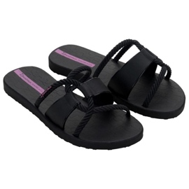Ipanema da donna Slidel da donna 27232 BG830 Black Flip -Flops nero 1