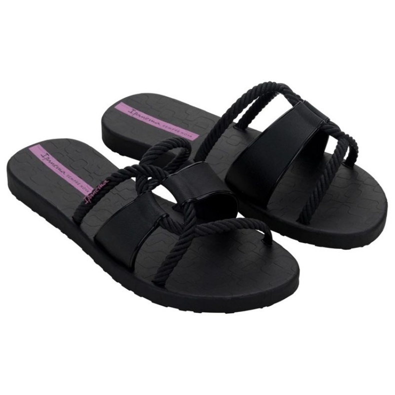 Ipanema da donna Slidel da donna 27232 BG830 Black Flip -Flops nero 1
