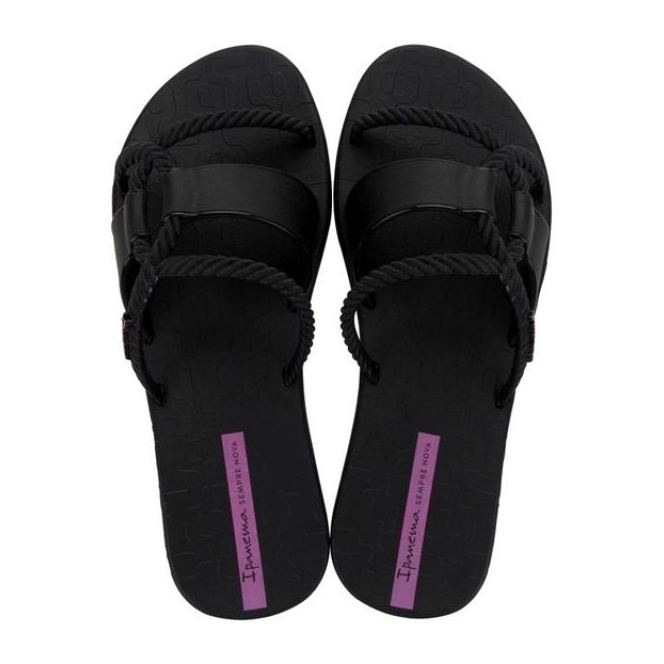 Ipanema da donna Slidel da donna 27232 BG830 Black Flip -Flops nero 2