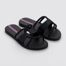 Ipanema da donna Slidel da donna 27232 BG830 Black Flip -Flops nero 3