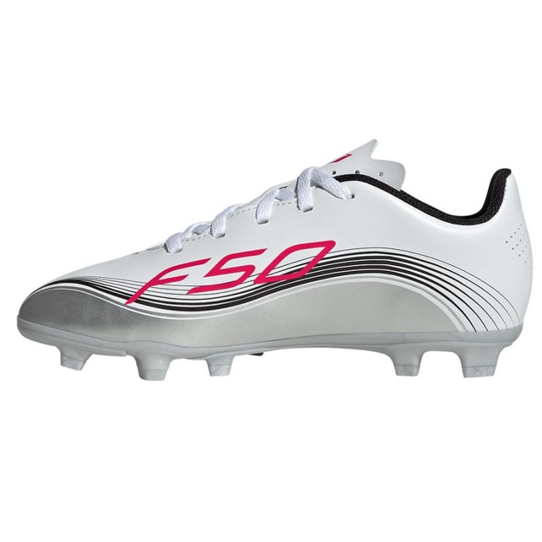 ADIDAS F50 Messi Club FG/MG JP7457 SCARPE DI CALCIO bianco 1