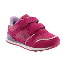 American Club Sottopiede sportivo in pelle da jogging americano rosa 1