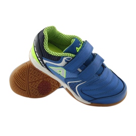 American Club Sneakers sportive ADI americane 170620 blu navy verde blu bianco 3