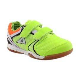 American Club Sneakers sportive ADI americane 170620 verde arancia bianco 1