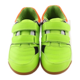 American Club Sneakers sportive ADI americane 170620 verde arancia bianco 4