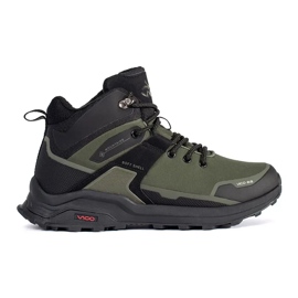 Vico Scarpe da trekking da uomo nero verde 1