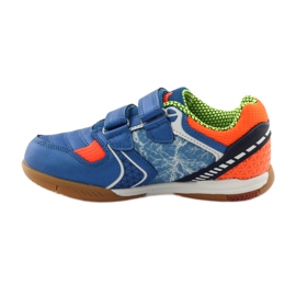 American Club Sneakers sportive ADI americane 170620 verde arancia blu bianco 2