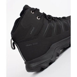 Vico Scarpe da trekking alte da uomo nere nero 2