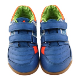 American Club Sneakers sportive ADI americane 170620 verde arancia blu bianco 4