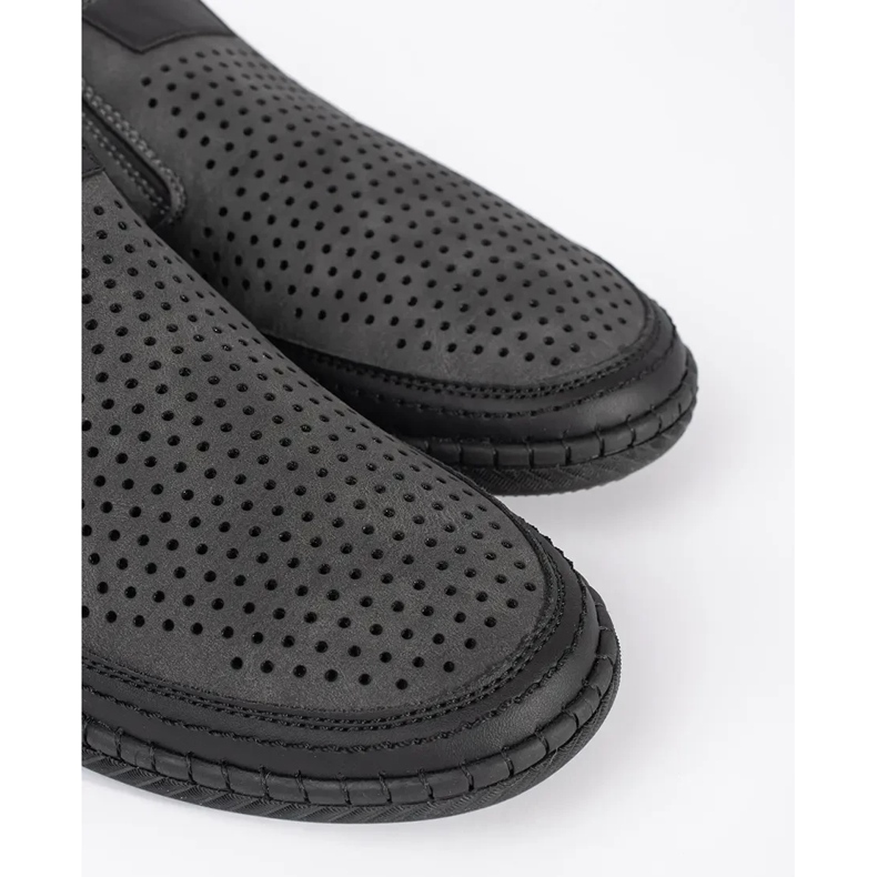 Scarpe da lavoro grigie per uomini grigio 1