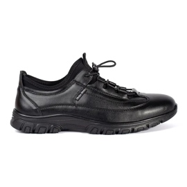 Scarpe sportive nere sneaker basse nero 2