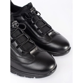 Scarpe sportive nere sneaker basse nero 1
