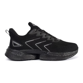 Vico Scarpe sportive per uomini neri nero 2