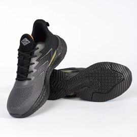 Vico Scarpe sportive maschili nere grigi grigio 2