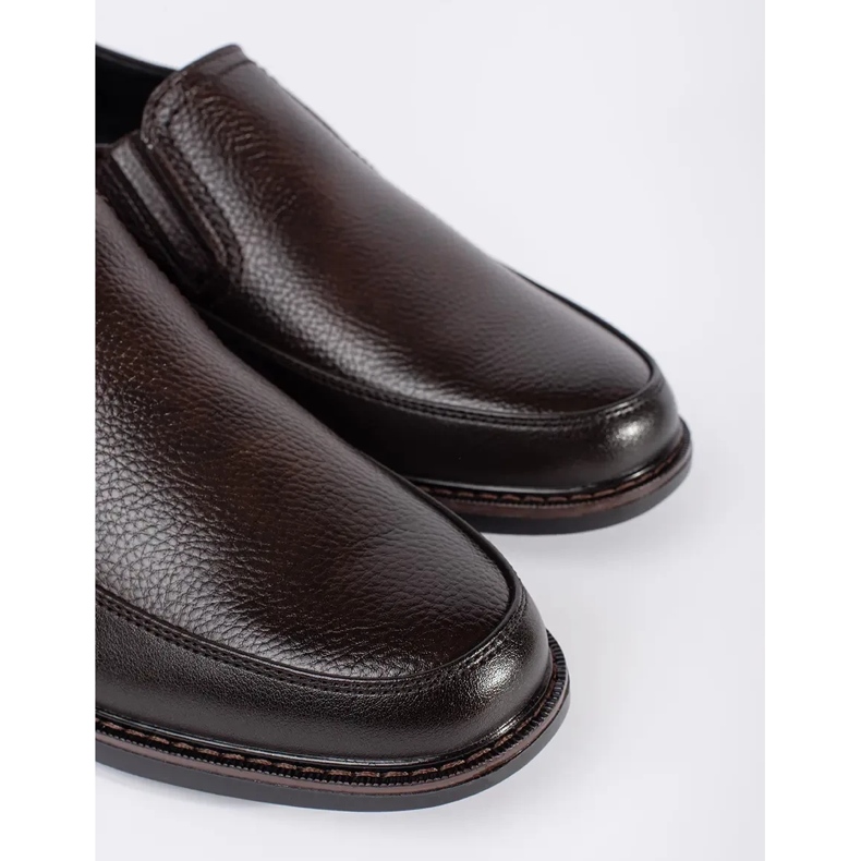 Eleganti scarpe da uomo marrone 1