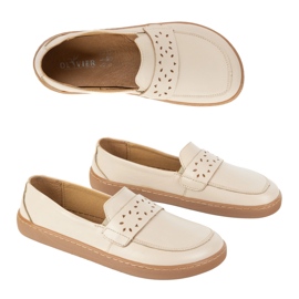 Olivier Mocassini da donna in ingresso a piedi beige 2