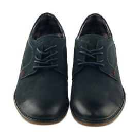 American Club Scarpe da uomo americane 5418 blu navy 4