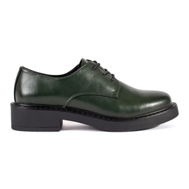 Sergio Leone Low -Heels Green Shoes verde 2