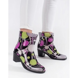 Wellies a ruote alte multicolore 2