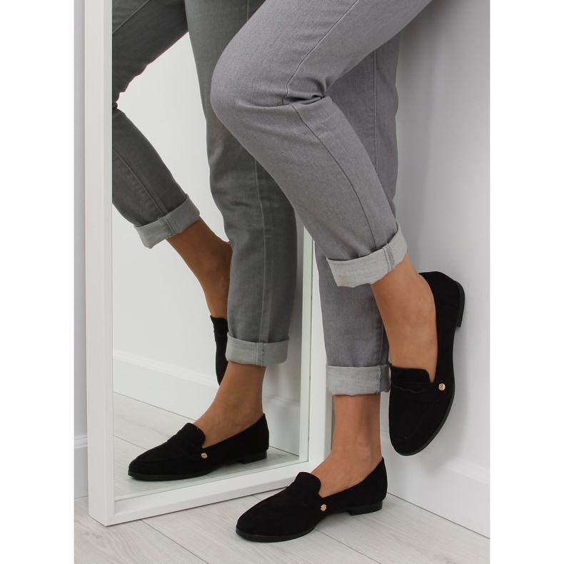 Nero Mocassini da donna neri T298 Nero 1
