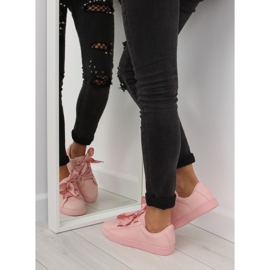 Sneakers rosa BL1250-SP rosa con nastro 1