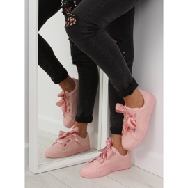 Sneakers rosa BL1250-SP rosa con nastro 2