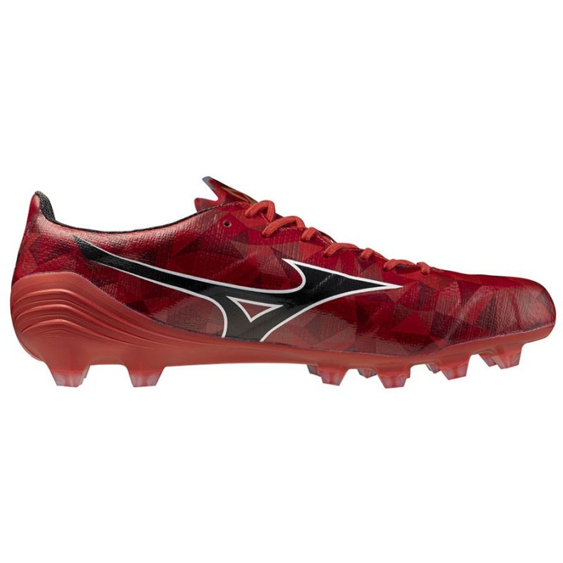 Mizuno Alfa II Elite FG P1GA256260 SCARPE DI CALCIO rosso 2