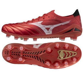 Mizuno Morelia Neo IV Beta Elite FG P1GA254260 Scarpe da calcio rosso 1