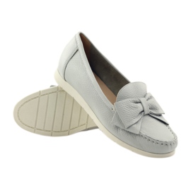 Mocassini Caprice scarpe da donna grigio 3