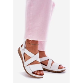 Sandali in pelle femminile Maciejka L6848-11 Bianco 1