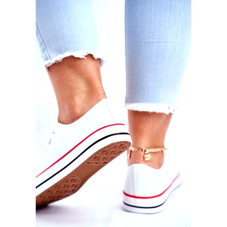 News Sneakers In Tessuto Da Donna, Colore Bianco 4