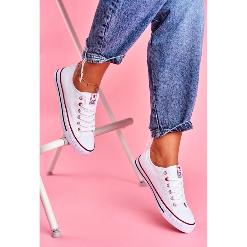 News Sneakers In Tessuto Da Donna, Colore Bianco 2