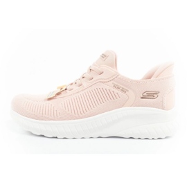 Skechers Schechers Bobs Squad Sneaker Sneaker Slip -ins 117497/LTPK rosa 2