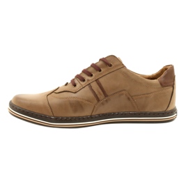 Polbut 1801 scarpe da uomo casual marroni marrone 7