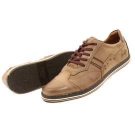 Polbut 1801 scarpe da uomo casual marroni marrone 10