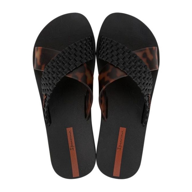 Slide diapositiva ipanema 27214 BC402 Flip leopardo nero 2