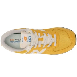 Scarpe New Balance U574vpy giallo 2