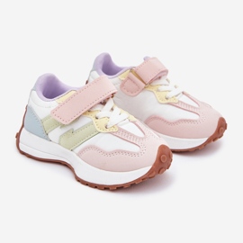 Scarpe sportive per velcro, multicolore 1