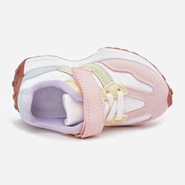 Scarpe sportive per velcro, multicolore 2