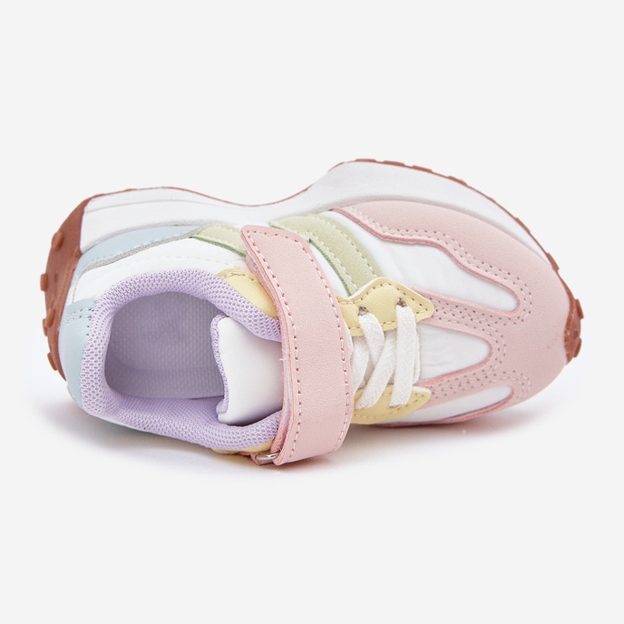 Scarpe sportive per velcro, multicolore 2