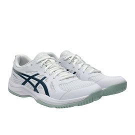 Asics upcurt 6 1071a104 104 scarpe da pallavolo bianco 1