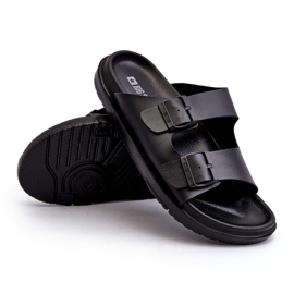 Infradito Leggere Da Uomo Con Fibbie Big Star NN174597 Nere nero 4