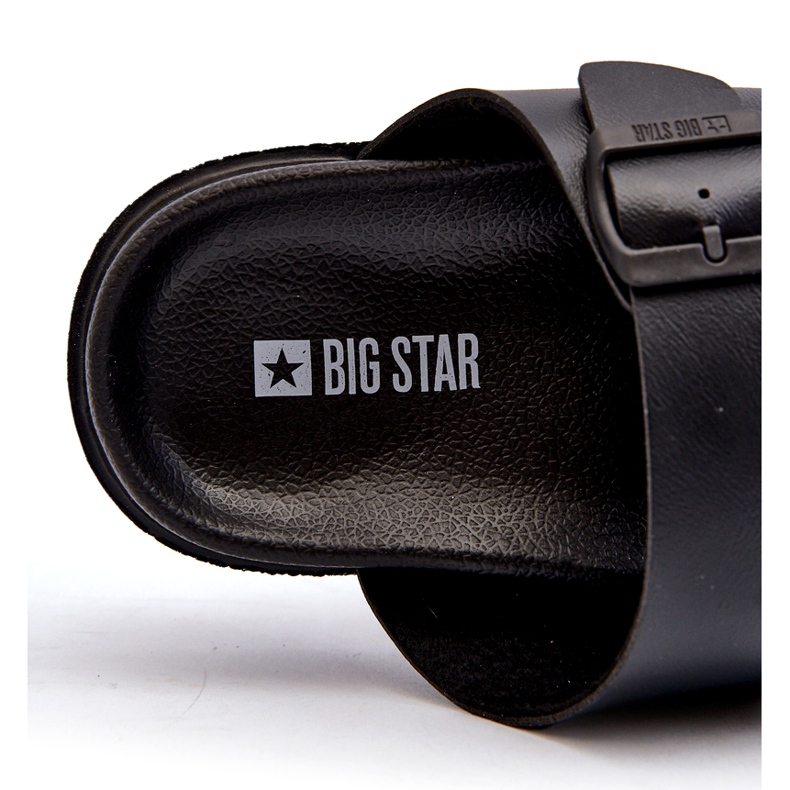 Infradito Leggere Da Uomo Con Fibbie Big Star NN174597 Nere nero 1