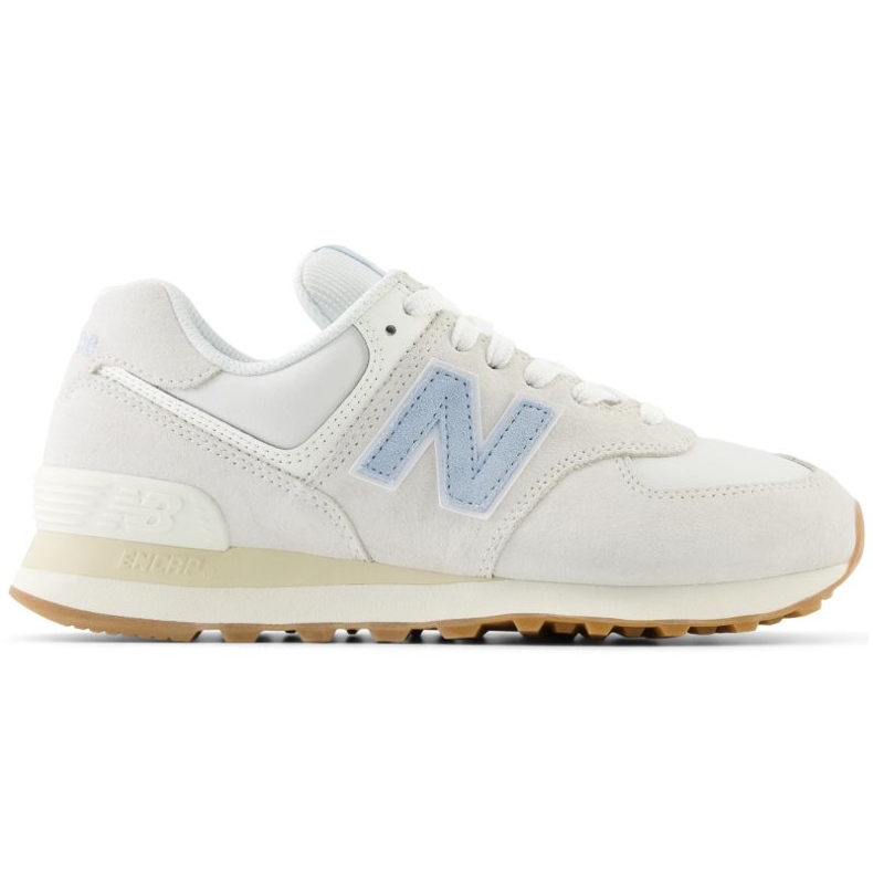 Sneaker da donna New Balance NB 574 Beige Lifestyle Sports Scarpe (WL574QA2) 1