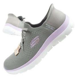 Skechers Schechers Summits Nuove scarpe Slip-INSS giornaliere verde 1